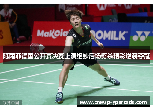 陈雨菲德国公开赛决赛上演绝妙后场劈杀精彩逆袭夺冠